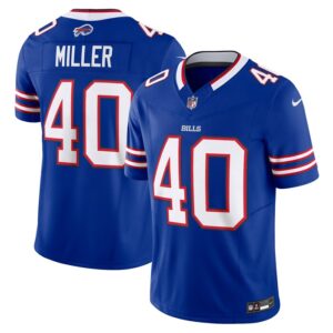 Von Miller Buffalo Bills Nike Vapor F.U.S.E. Limited Jersey - Royal- 49Native