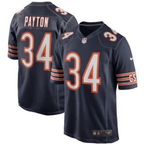 Walter Payton Chicago Bears Nike Game Retired Player Jersey - Navy- 49Native