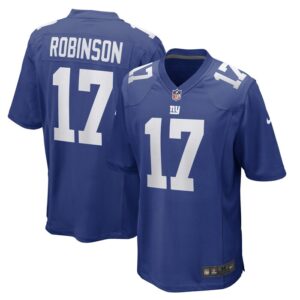 Wan'Dale Robinson New York Giants Nike Game Player Jersey - Royal- 49Native