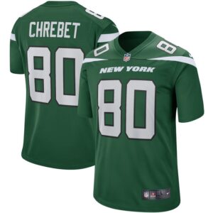 Wayne Chrebet New York Jets Nike Game Retired Player Jersey - Gotham Green- 49Native