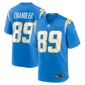 Wes Chandler Los Angeles Chargers Nike Retired Player Jersey - Powder Blue- 49Native