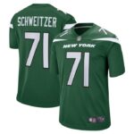 Wes Schweitzer New York Jets Nike Game Jersey - Green- 49Native