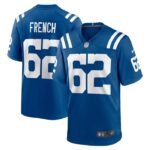 Wesley French Indianapolis Colts Nike Game Player Jersey - Royal- 49Native