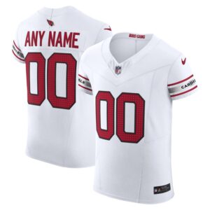 Arizona Cardinals Nike  Vapor F.U.S.E. Elite Custom Jersey - White- 49Native