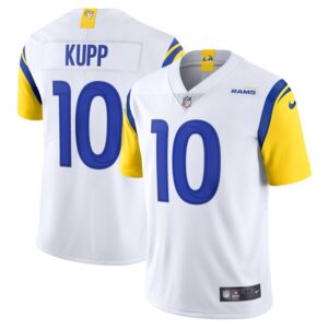 Cooper Kupp Los Angeles Rams Nike Alternate Vapor Limited Jersey - White- 49Native
