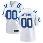 Indianapolis Colts Nike Custom Game Jersey - White- 49Native