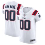 New England Patriots Nike Vapor Elite Custom Jersey - White- 49Native