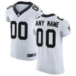 New Orleans Saints Nike Vapor Untouchable Elite Custom Jersey - White- 49Native