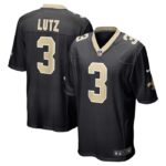 Wil Lutz New Orleans Saints Nike Game Jersey - Black- 49Native