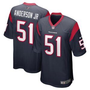Will Anderson Jr. Houston Texans Nike 2023 NFL Draft First Round Pick Game Jersey - Navy- 49Native