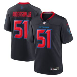 Will Anderson Jr. Houston Texans Nike 2nd Alternate Game Jersey - Navy- 49Native