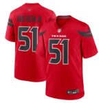 Will Anderson Jr. Houston Texans Nike Alternate Game Jersey - Red- 49Native