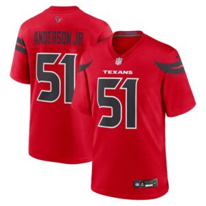 Will Anderson Jr. Houston Texans Nike Alternate Game Jersey - Red- 49Native