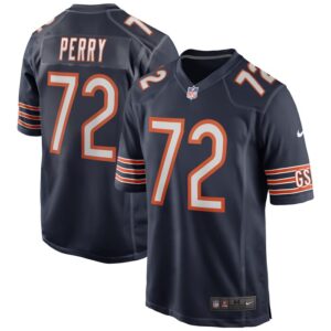 William Perry Chicago Bears Nike Game Retired Player Jersey - Navy- 49Native