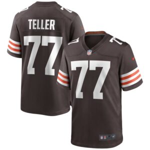 Wyatt Teller Cleveland Browns Nike Game Jersey - Brown- 49Native