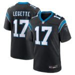 Xavier Legette Carolina Panthers Nike 2024 NFL First Round Pick Game Player Jersey - Black- 49Native