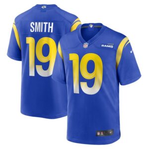 Xavier Smith Los Angeles Rams Nike Home Game Jersey - Royal- 49Native