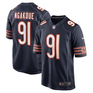 Yannick Ngakoue Chicago Bears Nike Team Game Jersey -  Navy- 49Native