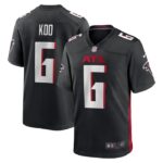 Younghoe Koo Atlanta Falcons Nike Team Game Jersey - Black- 49Native