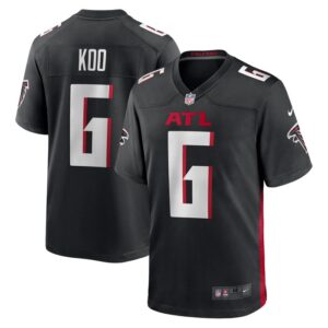 Younghoe Koo Atlanta Falcons Nike Team Game Jersey - Black- 49Native
