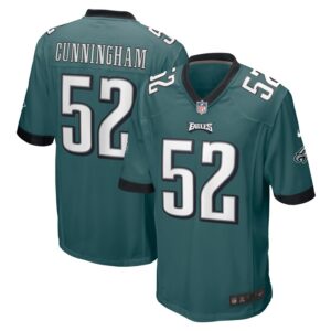 Zach Cunningham Philadelphia Eagles Nike Team Game Jersey - Midnight Green- 49Native