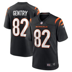 Zach Gentry Cincinnati Bengals Nike  Game Jersey -  Black- 49Native