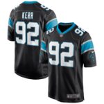 Zach Kerr Carolina Panthers Nike Game Jersey - Black- 49Native
