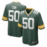 Zach Tom Green Bay Packers Nike Game Player Jersey - Green- 49Native