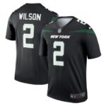 Zach Wilson New York Jets Nike Legend Jersey - Black- 49Native