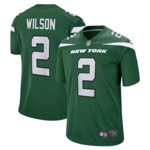 Zach Wilson New York Jets Nike Game Jersey - Gotham Green- 49Native