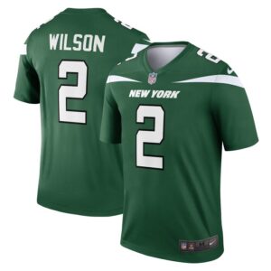 Zach Wilson New York Jets Nike Legend Jersey - Gotham Green- 49Native