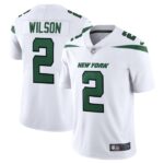 Zach Wilson New York Jets Nike Vapor Limited Jersey - Spotlight White- 49Native
