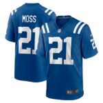 Zack Moss Indianapolis Colts Nike Game Player Jersey - Royal- 49Native