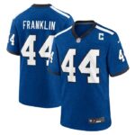 Zaire Franklin Indianapolis Colts Nike Indiana Nights Alternate Game Jersey - Royal- 49Native