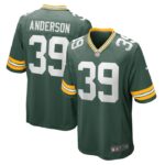 Zayne Anderson Green Bay Packers Nike Team Game Jersey -  Green- 49Native