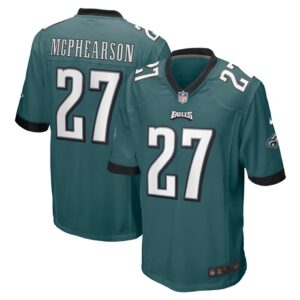 Zech McPhearson Philadelphia Eagles Nike Game Jersey - Midnight Green- 49Native