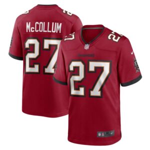 Zyon McCollum Tampa Bay Buccaneers Nike Game Player Jersey - Red- 49Native