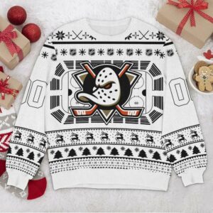 Anaheim Ducks NHL Custom Ugly Christmas Sweater