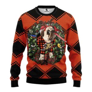 Anaheim Ducks Pub Dog Ugly Christmas Sweater