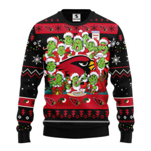 Arizona Cardinals 12 Grinch Xmas Day Ugly Christmas Sweater Grinch Xmas Sweater NFL Ugly Sweater 2.jpeg