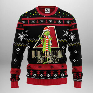 Arizona Diamondbacks Funny Grinch Ugly Christmas Sweater Grinch Xmas Sweater NFL Ugly Sweater 1.jpeg