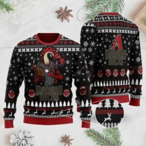 Arizona Diamondbacks Snake MLB Christmas Ugly Sweater