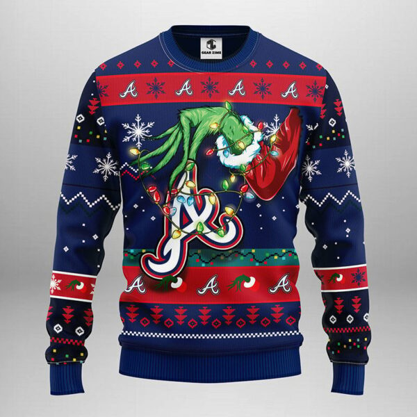 Atlanta Braves Grinch Ugly Christmas Sweater Grinch Xmas Sweater NFL Ugly Sweater 1.jpeg