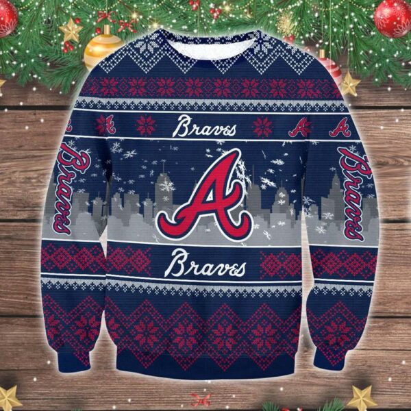 Atlanta Braves Ugly Christmas Sweater