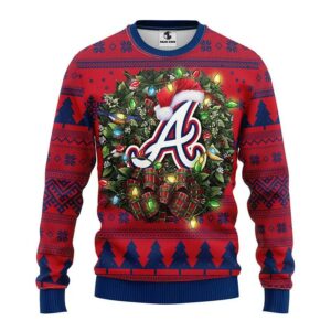 Atlanta Braves Ugly Sweater Party ugly sweater ideas