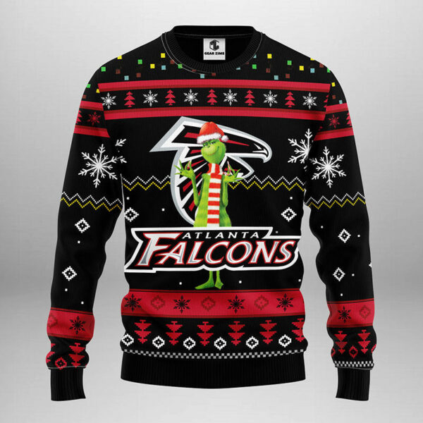 Atlanta Falcons Funny Grinch Ugly Christmas Sweater Grinch Xmas Sweater NFL Ugly Sweater 1.jpeg