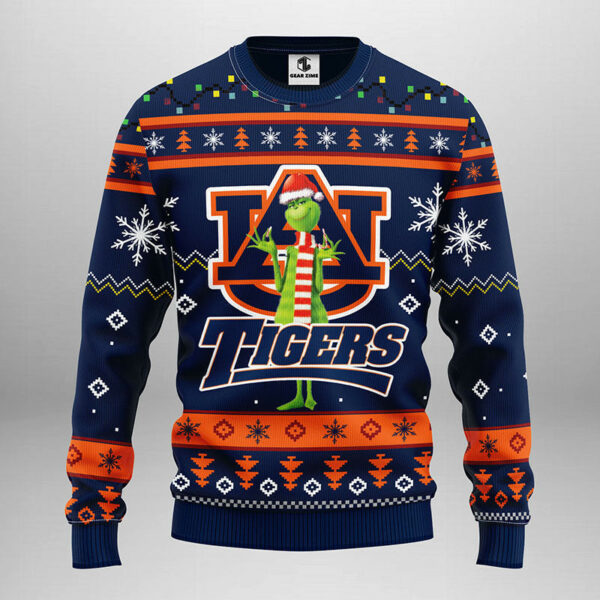 Auburn Tigers Funny Grinch Ugly Christmas Sweater Grinch Xmas Sweater NFL Ugly Sweater 1.jpeg