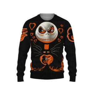 Baltimore Orioles Jack Skeleton Ugly Christmas Sweater 1.jpg