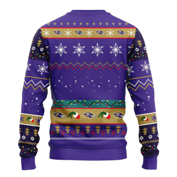 Baltimore Ravens 12 Grinch Xmas Day Ugly Christmas Sweater Grinch Xmas Sweater NFL Ugly Sweater 2.jpeg