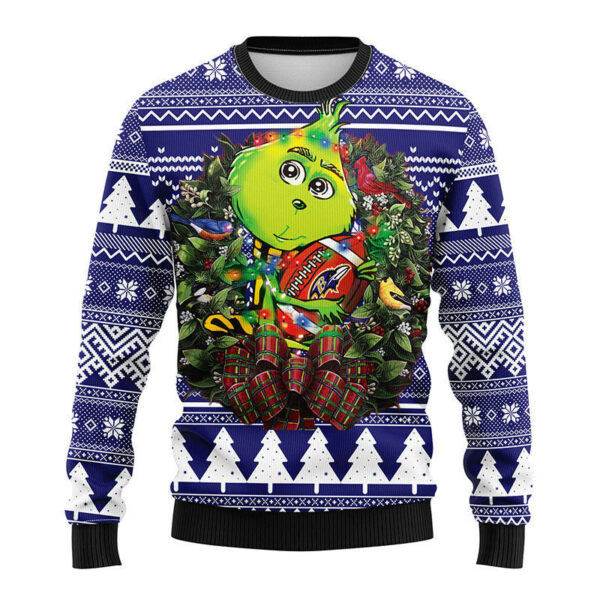 Baltimore Ravens Grinch Hug Ugly Christmas Sweater Grinch Xmas Sweater NFL Ugly Sweater 1.jpeg